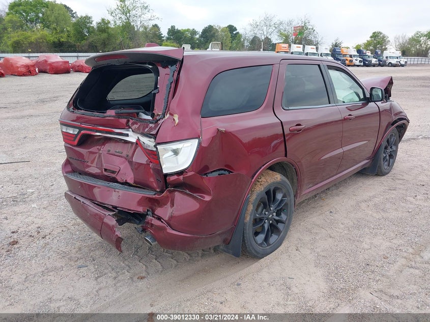 2021 DODGE DURANGO GT - 1C4RDHDGXMC519143