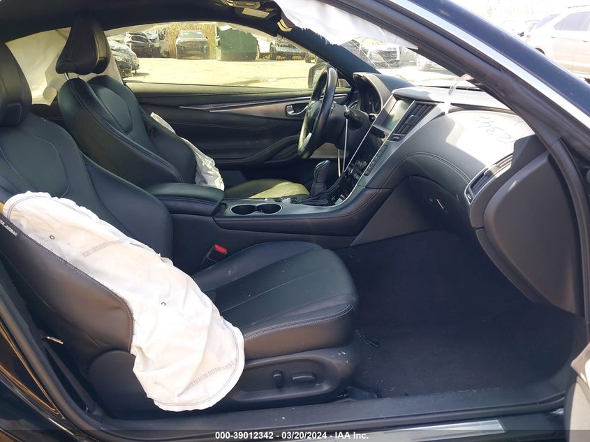 2019 Infiniti Q60 3.0T Luxe VIN: JN1EV7EL9KM290854 Lot: 39012342