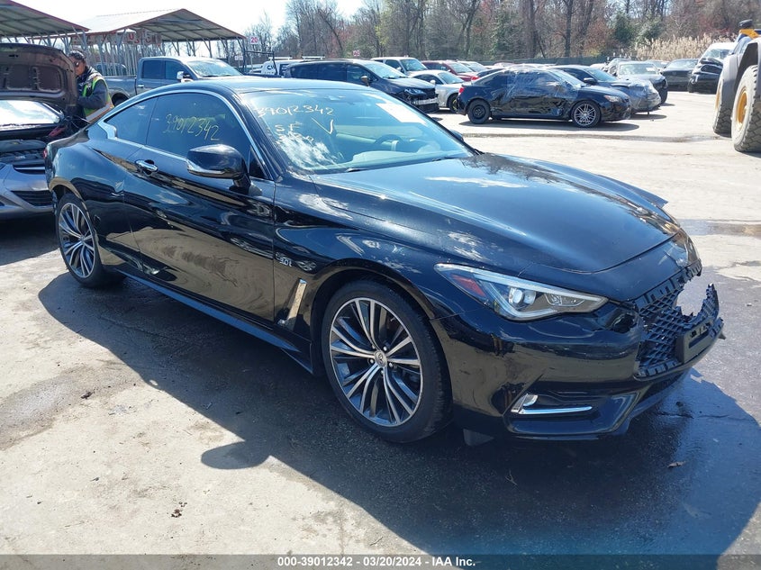 2019 Infiniti Q60 3.0T Luxe VIN: JN1EV7EL9KM290854 Lot: 39012342