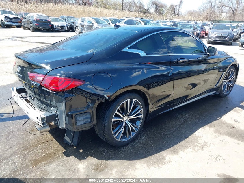 2019 Infiniti Q60 3.0T Luxe VIN: JN1EV7EL9KM290854 Lot: 39012342
