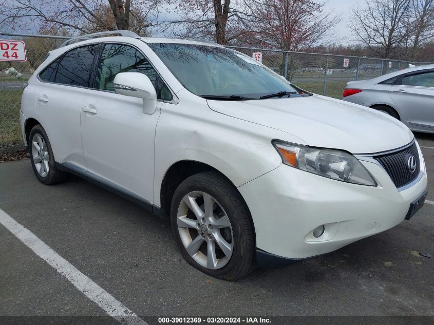 2010 Lexus Rx 350 VIN: 2T2BK1BAXAC030866 Lot: 39012369