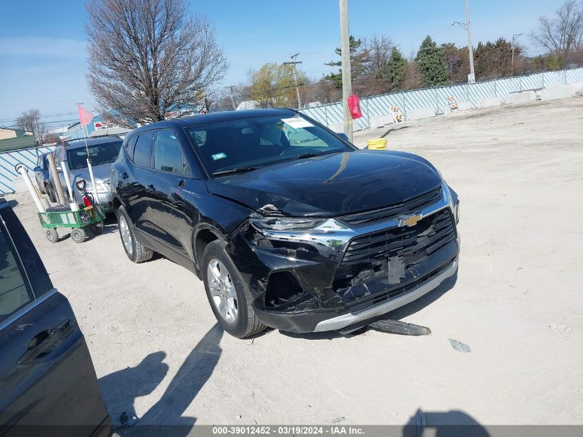 2020 Chevrolet Blazer Fwd 2Lt VIN: 3GNKBCRS2LS640014 Lot: 39012452