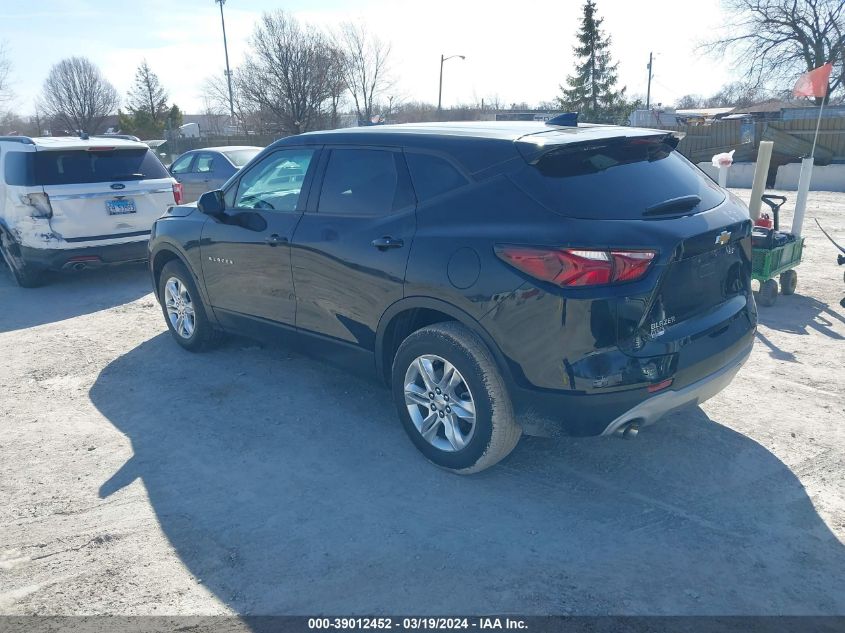 2020 Chevrolet Blazer Fwd 2Lt VIN: 3GNKBCRS2LS640014 Lot: 39012452