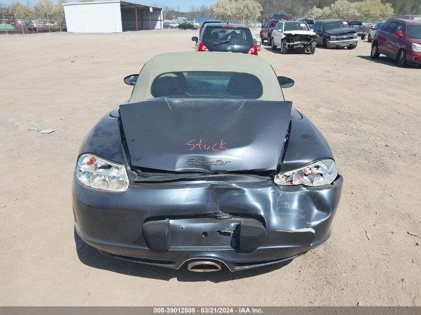 WP0CA298X4S620217 | 2004 PORSCHE BOXSTER