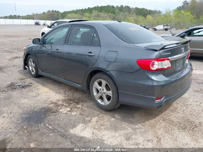 2011 Toyota Corolla S VIN: 2T1BU4EE8BC743930 Lot: 39012738