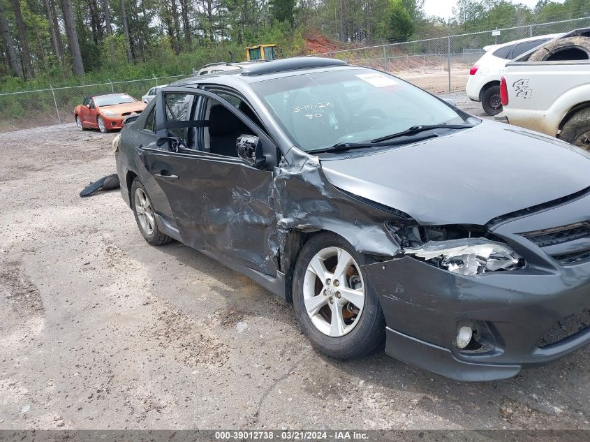 2011 Toyota Corolla S VIN: 2T1BU4EE8BC743930 Lot: 39012738