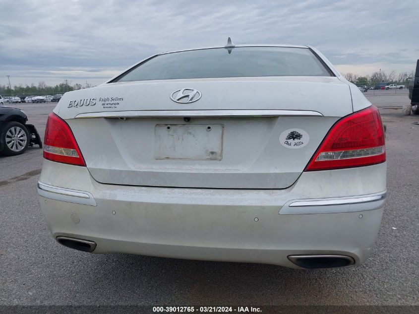 KMHGH4JH5DU058456 2013 Hyundai Equus Signature