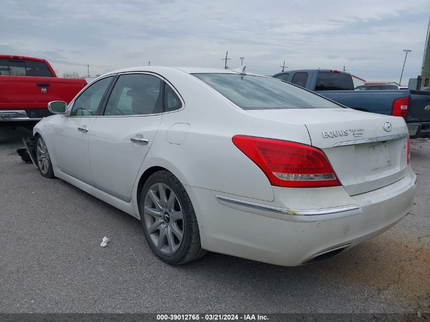 KMHGH4JH5DU058456 2013 Hyundai Equus Signature