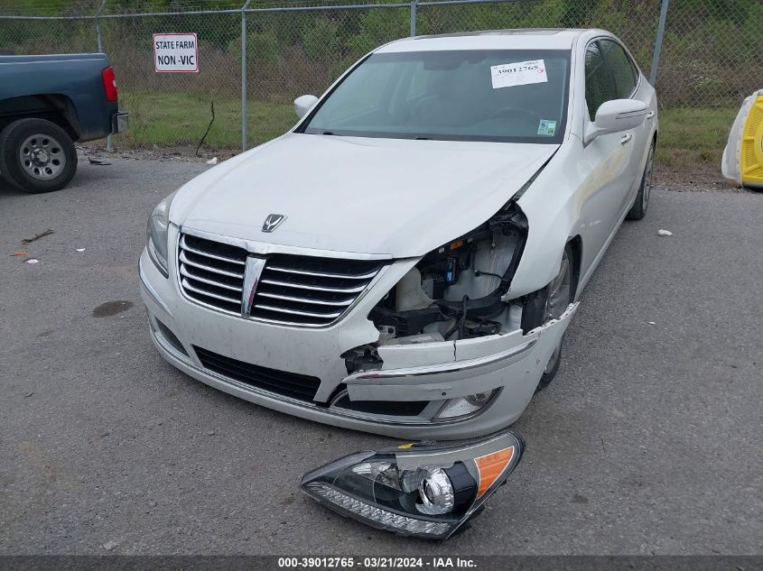 KMHGH4JH5DU058456 2013 Hyundai Equus Signature