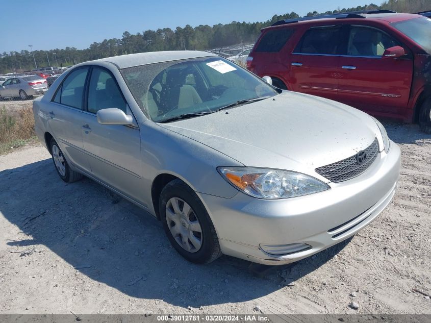 4T1BE32K02U063018 | 2002 TOYOTA CAMRY