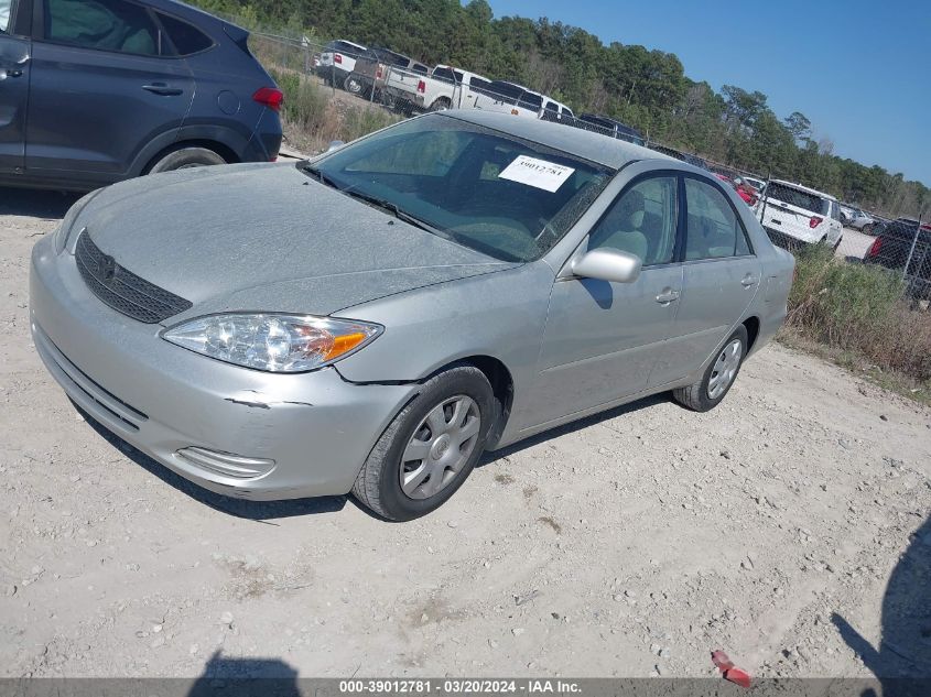 4T1BE32K02U063018 | 2002 TOYOTA CAMRY