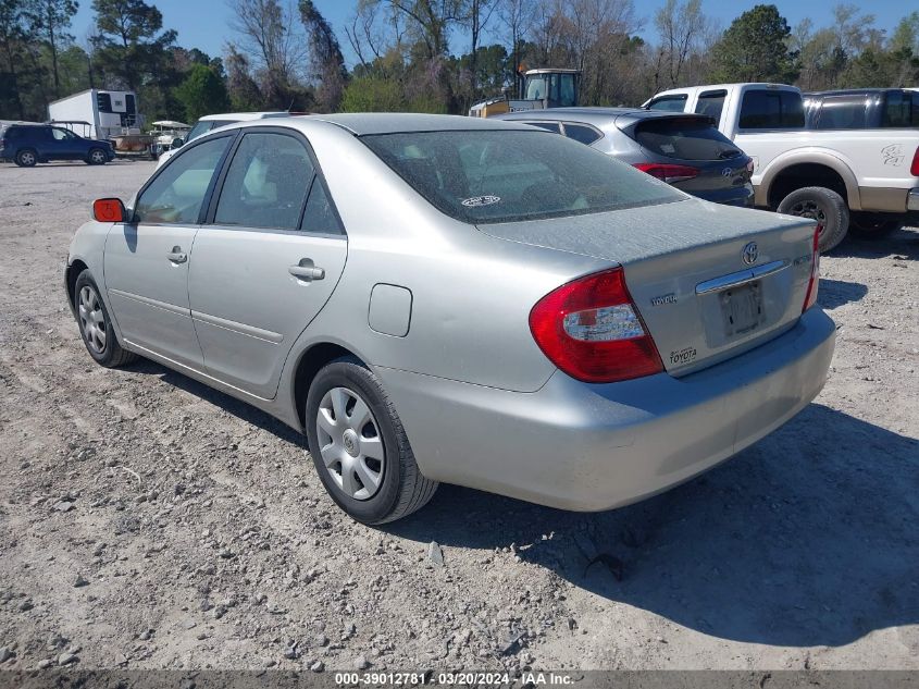 4T1BE32K02U063018 | 2002 TOYOTA CAMRY