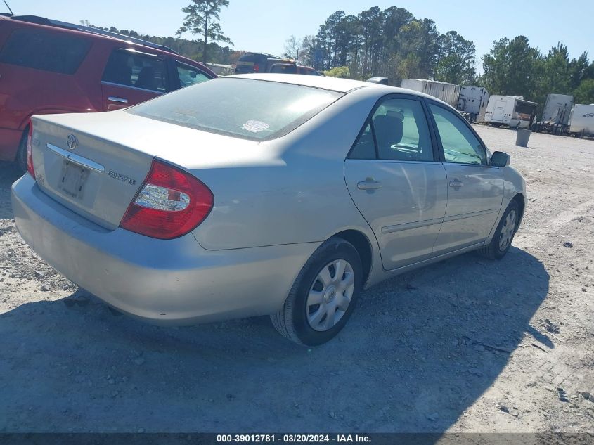 4T1BE32K02U063018 | 2002 TOYOTA CAMRY