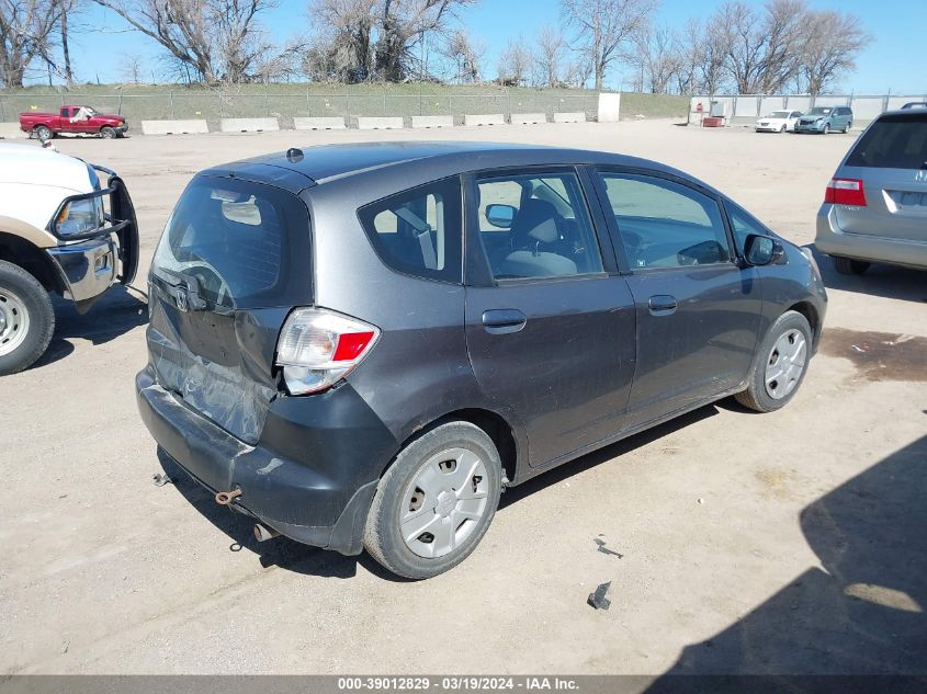 2013 Honda Fit VIN: JHMGE8H33DC064078 Lot: 39012829