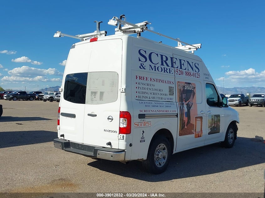 2012 Nissan Nv 2500 Nv2500 Hd Sv V8 VIN: 1N6AF0LY7CN106003 Lot: 39012832