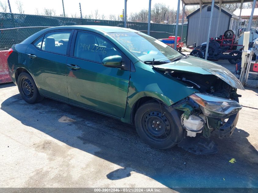 2016 TOYOTA COROLLA LE - 2T1BURHE9GC584822