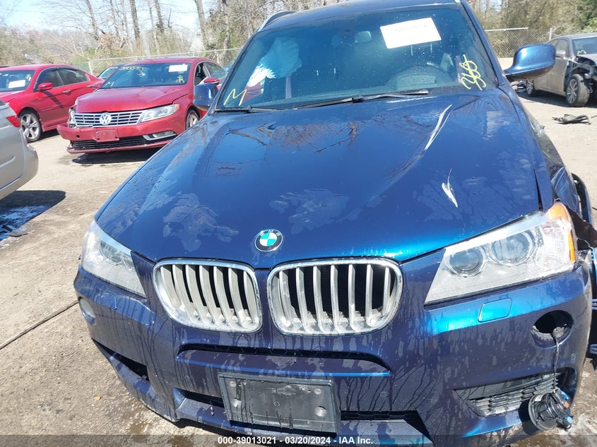 2014 BMW X3 XDRIVE35I - 5UXWX7C55E0E75836
