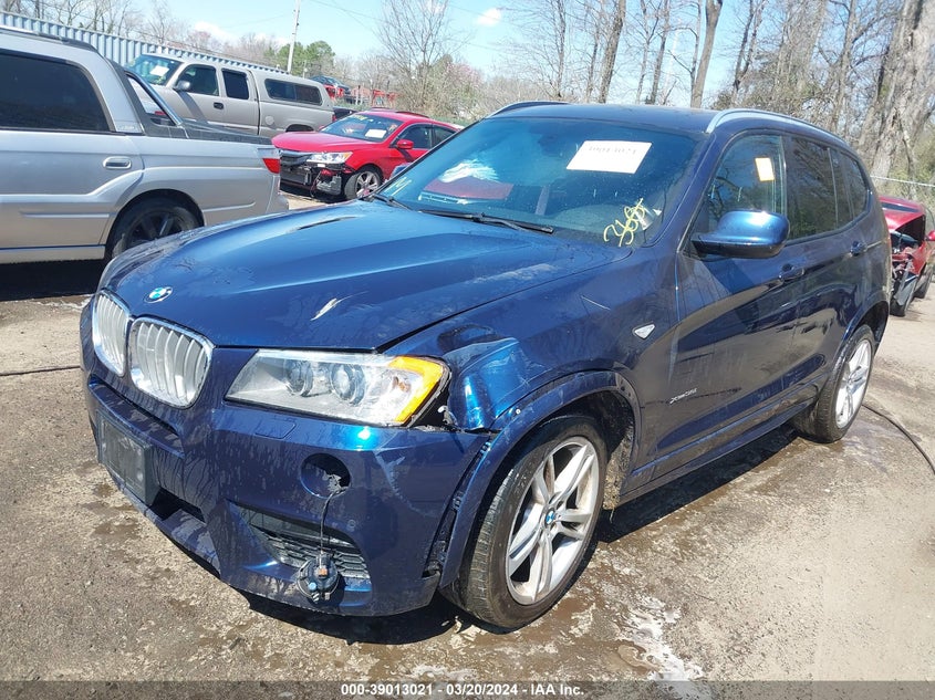 2014 BMW X3 XDRIVE35I - 5UXWX7C55E0E75836