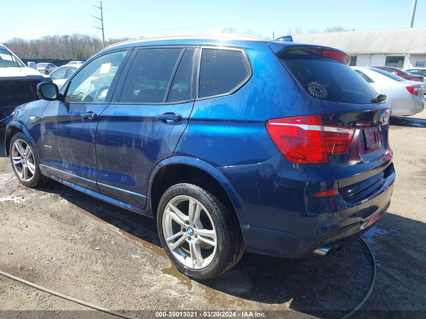 2014 BMW X3 XDRIVE35I - 5UXWX7C55E0E75836