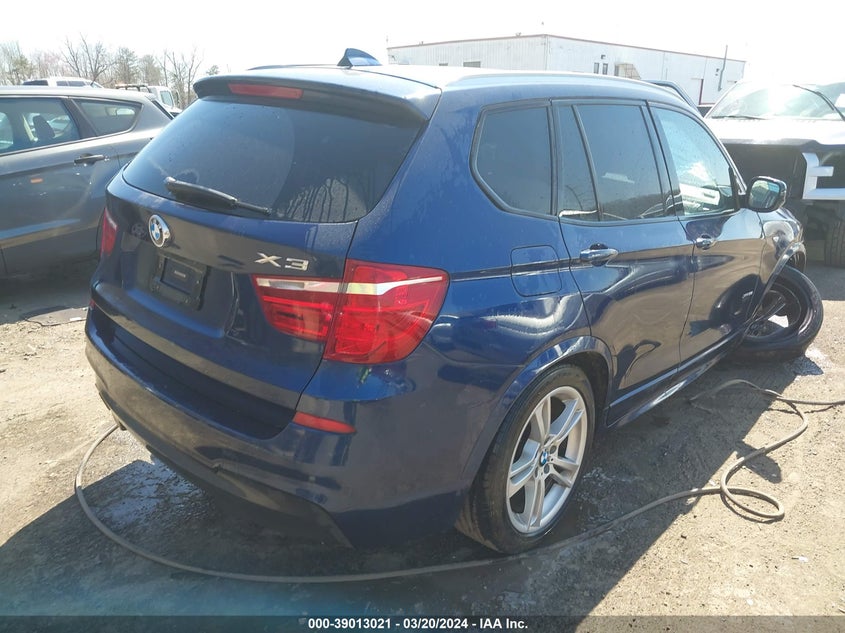 2014 BMW X3 XDRIVE35I - 5UXWX7C55E0E75836