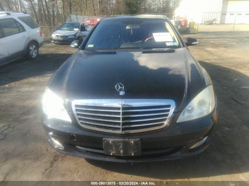 2008 Mercedes-Benz S 550 4Matic VIN: WDDNG86X18A191315 Lot: 40769403