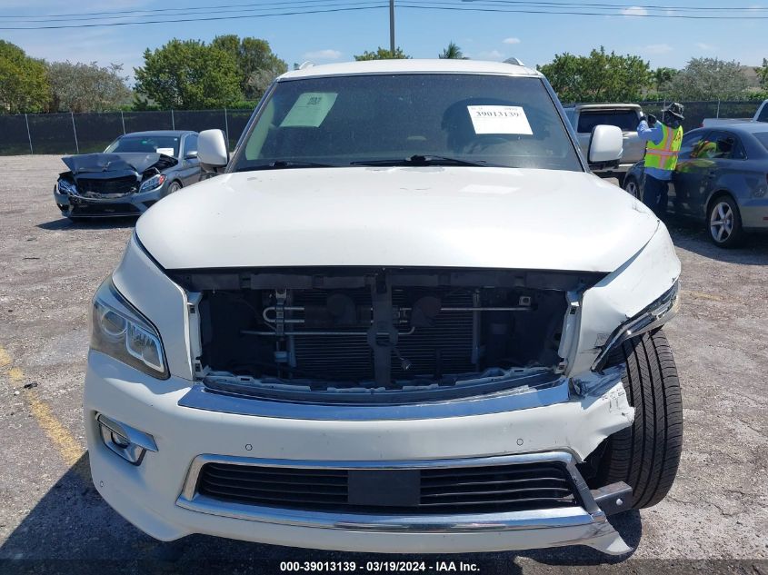 2016 Infiniti Qx80 VIN: JN8AZ2NE4G9120419 Lot: 39013139