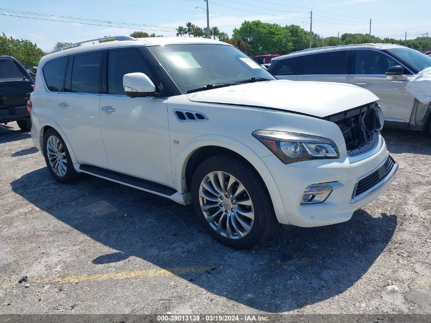 2016 Infiniti Qx80 VIN: JN8AZ2NE4G9120419 Lot: 39013139