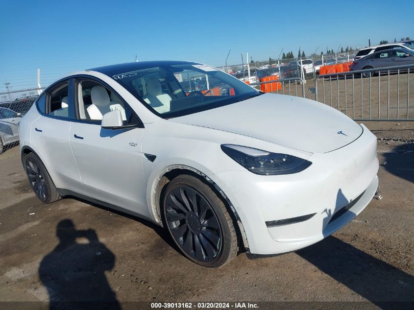 2021 TESLA MODEL Y - 5YJYGDEF1MF246565