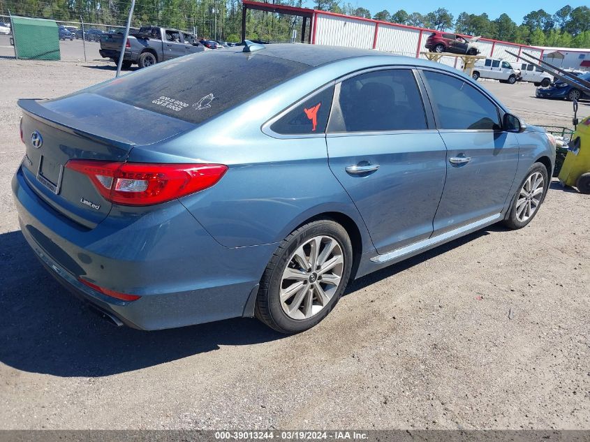 2017 HYUNDAI SONATA LIMITED - 5NPE34AF0HH569727