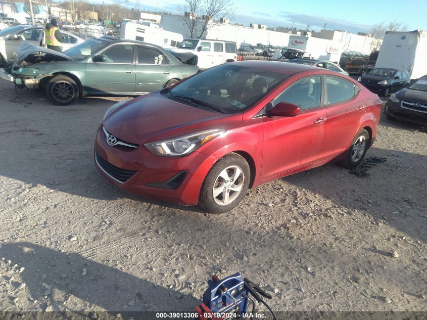 5NPDH4AE6FH564405 | 2015 HYUNDAI ELANTRA