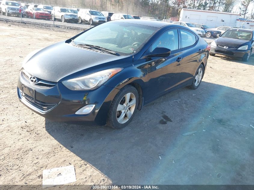 5NPDH4AE0DH341905 | 2013 HYUNDAI ELANTRA