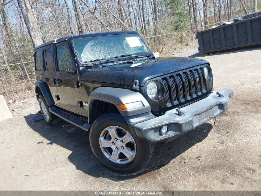 2019 Jeep Wrangler Unlimited Sport S 4X4 VIN: 1C4HJXDG9KW546215 Lot: 39013413