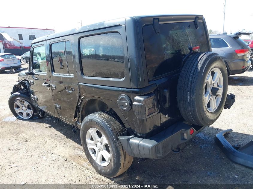 2019 Jeep Wrangler Unlimited Sport S 4X4 VIN: 1C4HJXDG9KW546215 Lot: 39013413