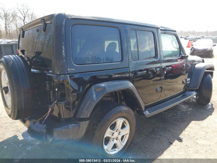 2019 Jeep Wrangler Unlimited Sport S 4X4 VIN: 1C4HJXDG9KW546215 Lot: 39013413