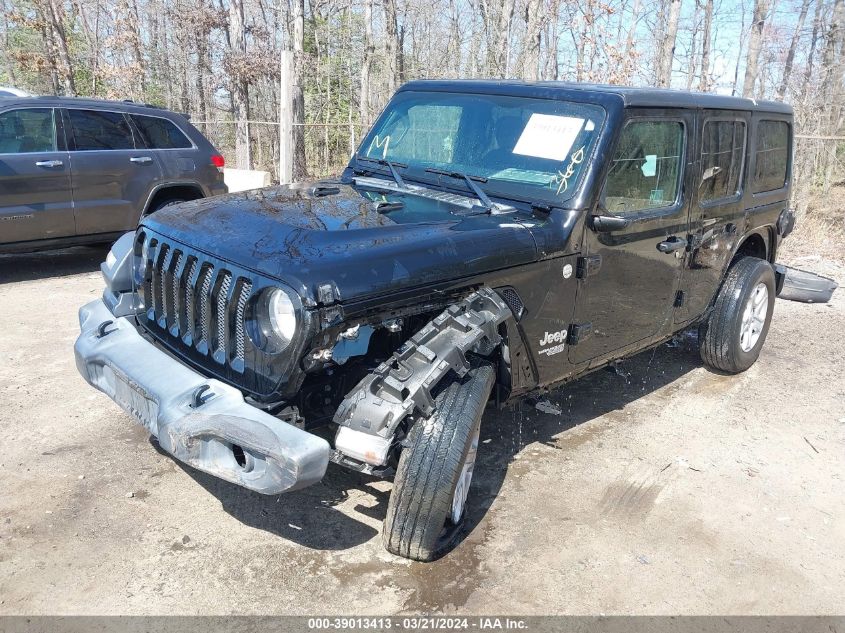 2019 Jeep Wrangler Unlimited Sport S 4X4 VIN: 1C4HJXDG9KW546215 Lot: 39013413