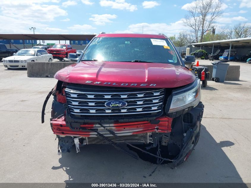 2017 Ford Explorer Xlt VIN: 1FM5K7DH1HGD85737 Lot: 39013436