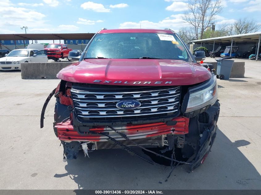 2017 Ford Explorer Xlt VIN: 1FM5K7DH1HGD85737 Lot: 39013436