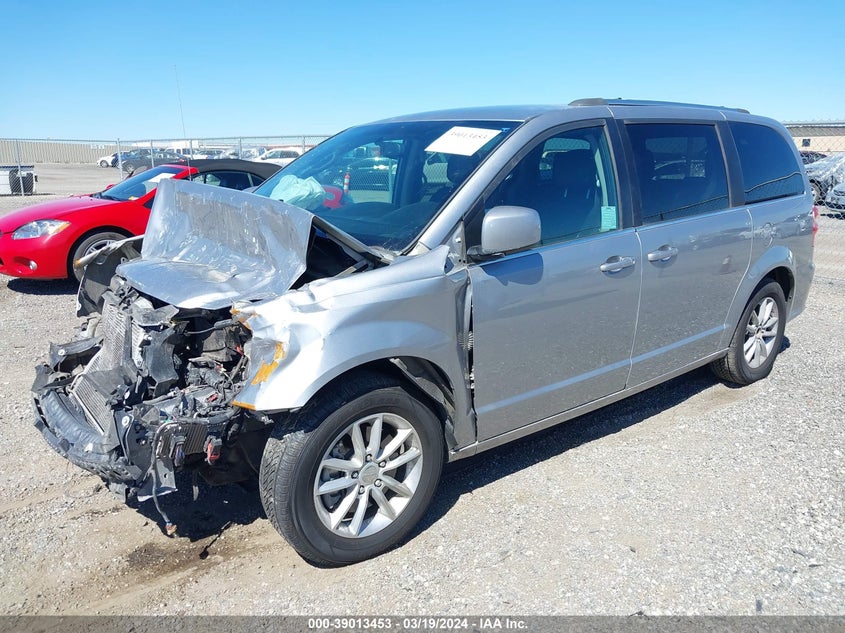 VIN 2C4RDGCG7JR253465 2018 DODGE GRAND CARAVAN SXT