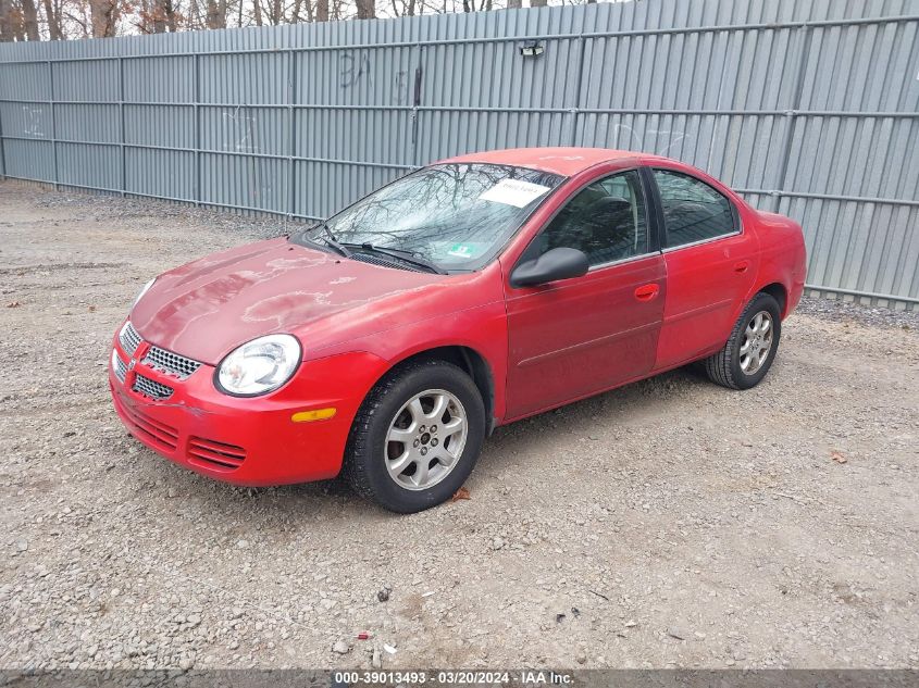 1B3ES56C65D242873 | 2005 DODGE NEON