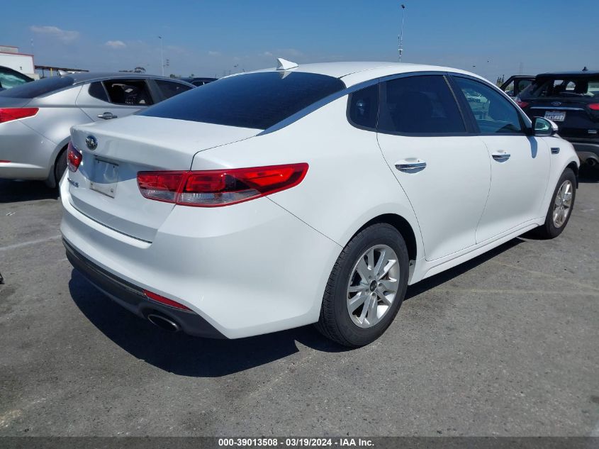 2017 Kia Optima Lx VIN: 5XXGT4L32HG166307 Lot: 39013508