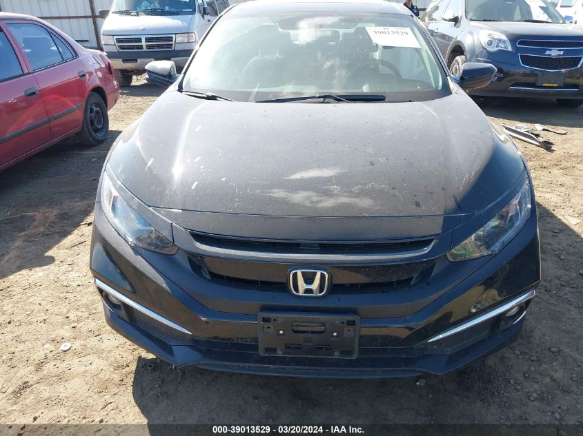 2019 Honda Civic Ex VIN: JHMFC1F39KX000385 Lot: 39013529