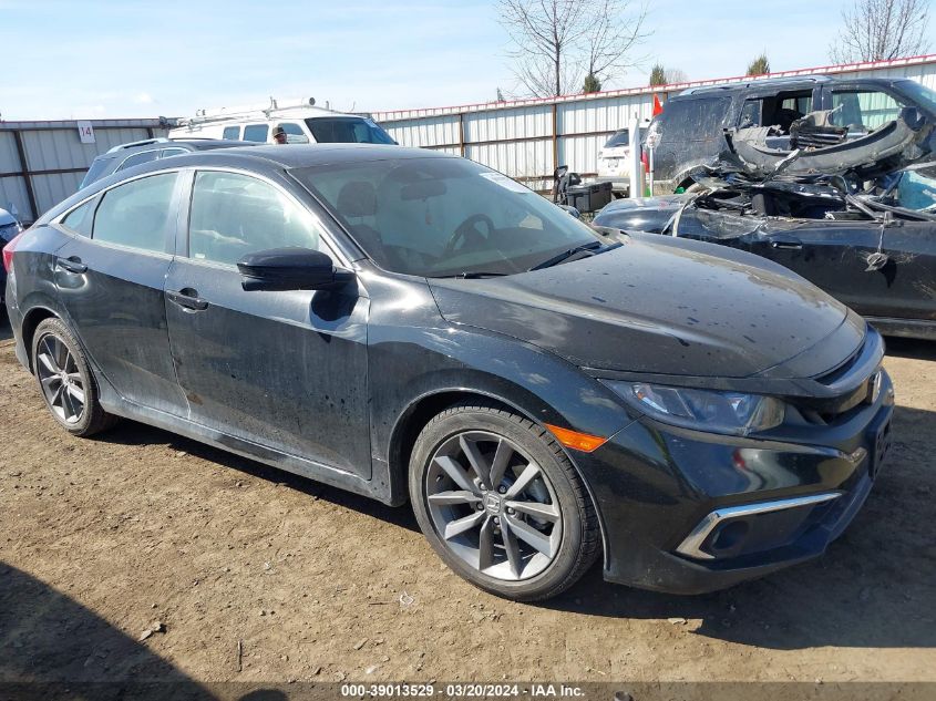 2019 Honda Civic Ex VIN: JHMFC1F39KX000385 Lot: 39013529