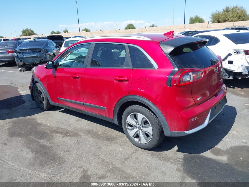 2019 Kia Niro Ex VIN: KNDCC3LC8K5220830 Lot: 39013666