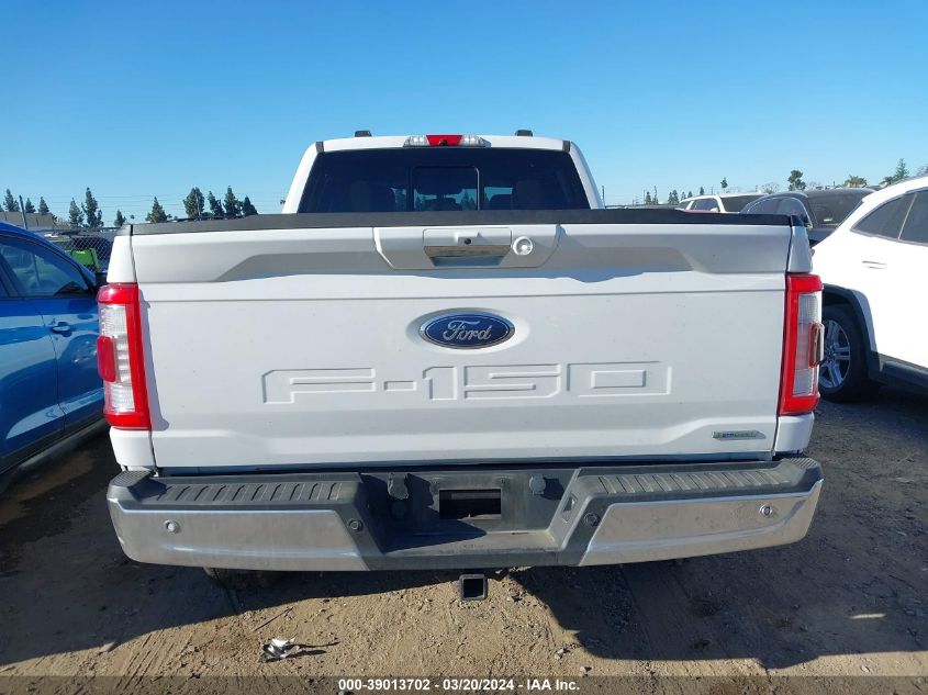 2021 Ford F-150 Lariat VIN: 1FTFW1E84MKE18066 Lot: 39013702