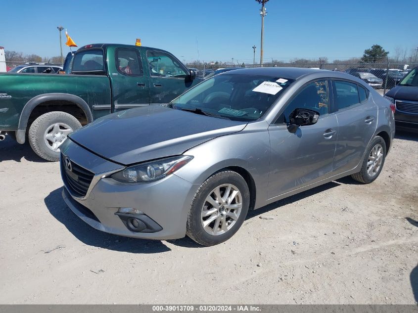 2015 Mazda Mazda3 I Touring VIN: 3MZBM1V7XFM141783 Lot: 39013709