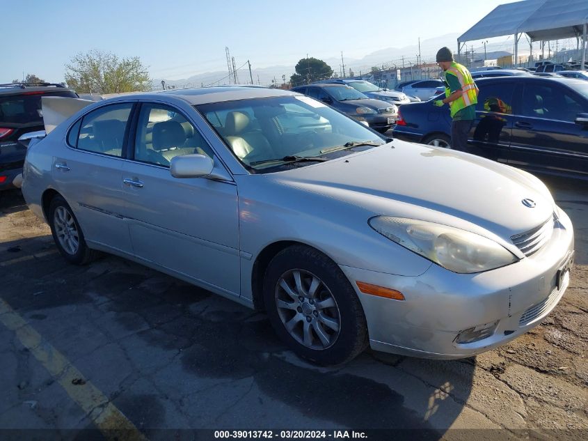 2003 Lexus Es 300 VIN: JTHBF30G030100513 Lot: 39013742