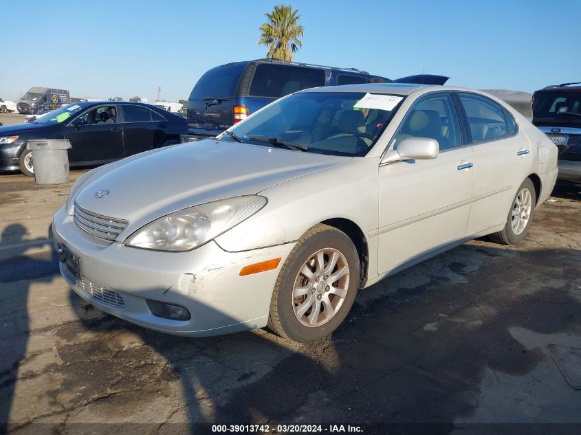 2003 Lexus Es 300 VIN: JTHBF30G030100513 Lot: 39013742