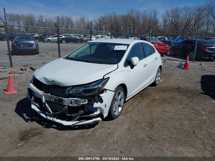 2017 Chevrolet Cruze Premier VIN: 3G1BF6SM7HS534104 Lot: 39013790