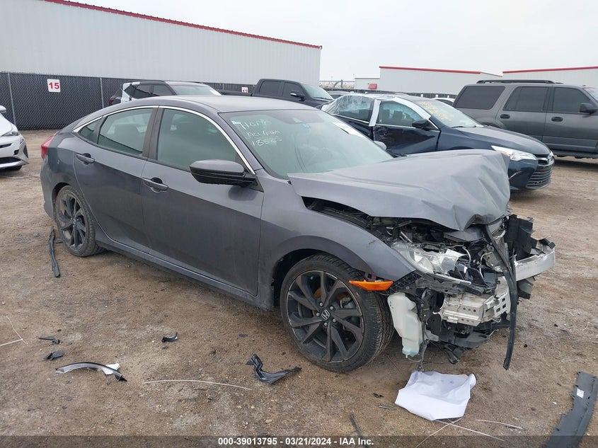 VIN 2HGFC2E80LH598930 2020 HONDA CIVIC SPORT
