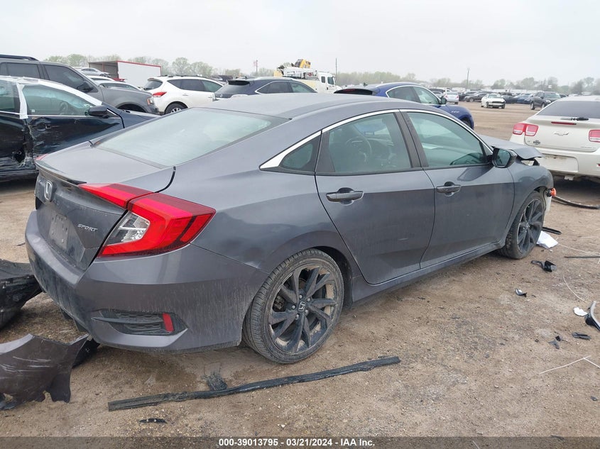 VIN 2HGFC2E80LH598930 2020 HONDA CIVIC SPORT